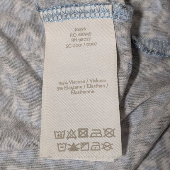 Boden Amelie Jersey Dress Womens UK 10R US 6R Blue Geometric Print Short Sleeve - Picture 4 of 6